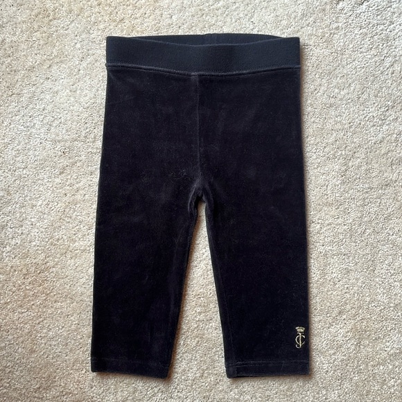 JUICY COUTURE Baby Velour Leggings - 12 Months - Picture 2 of 6